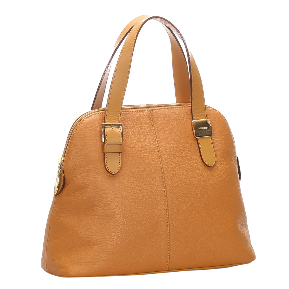 

Burberry Brown Leather Satchel