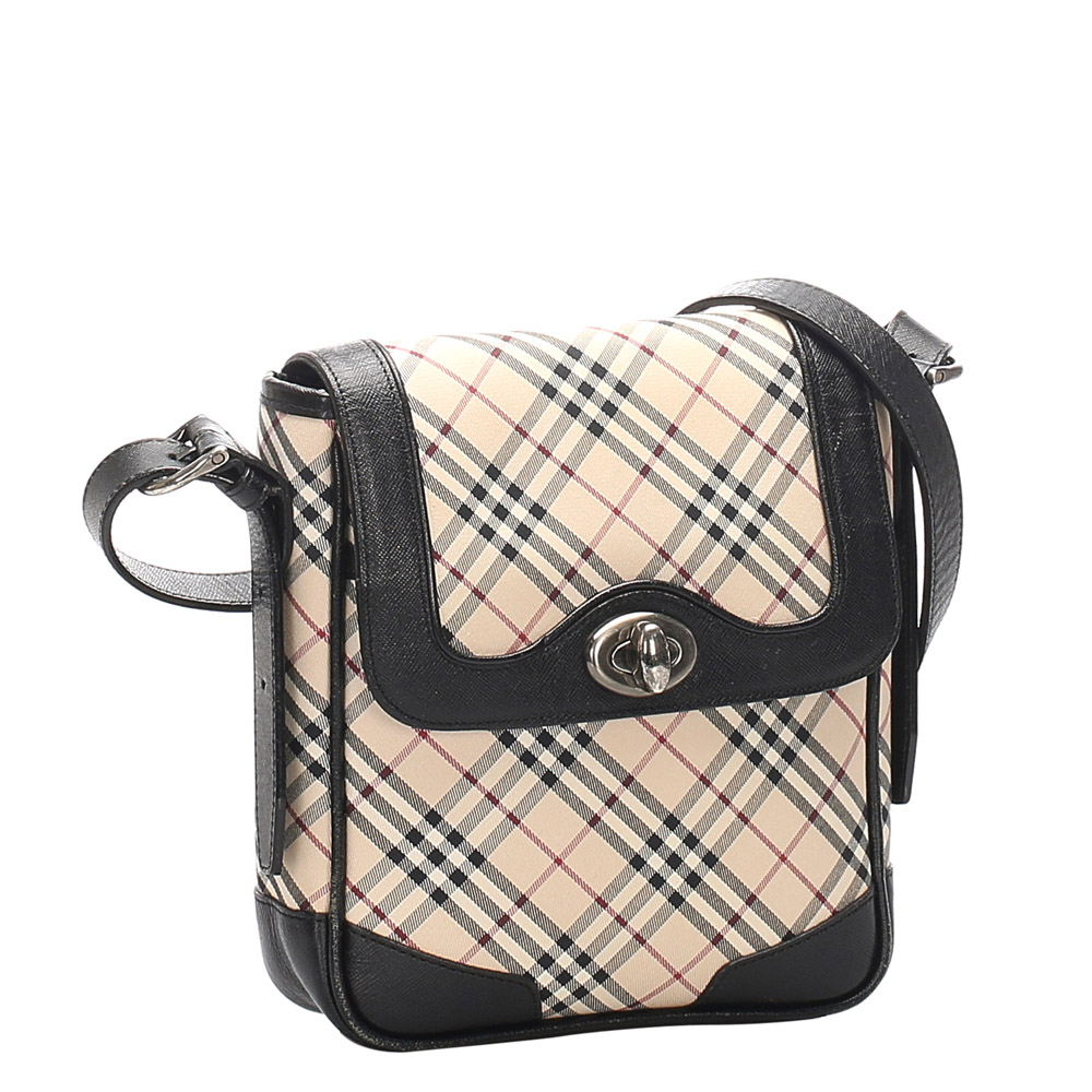 

Burberry Brown/Beige Nova Check Canvas Crossbody Bag