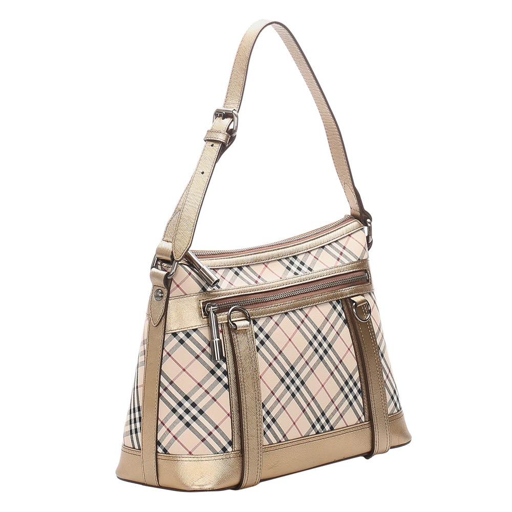 

Burberry Brown/Beige Nova Check Canvas Shoulder Bag