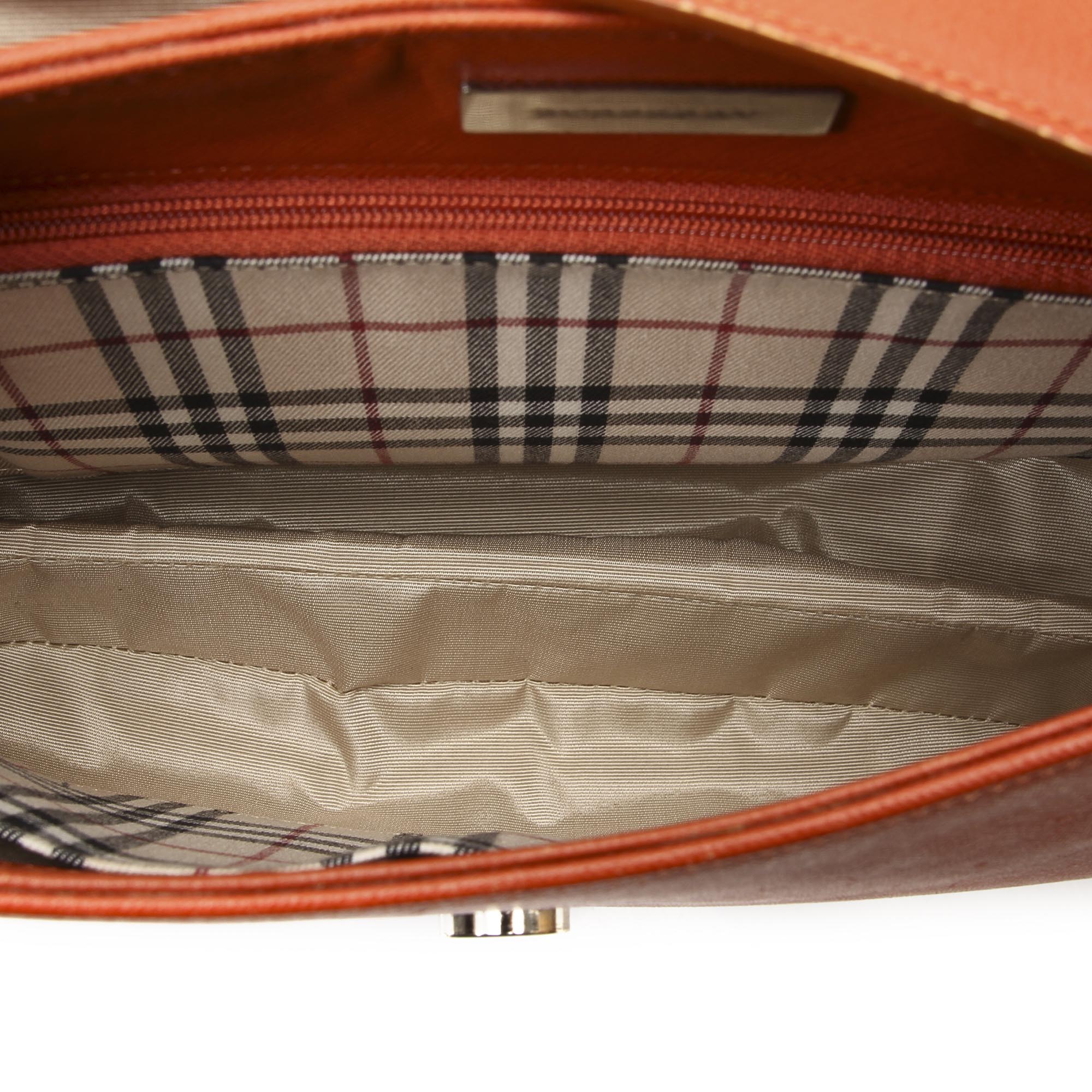 burberry bags orange