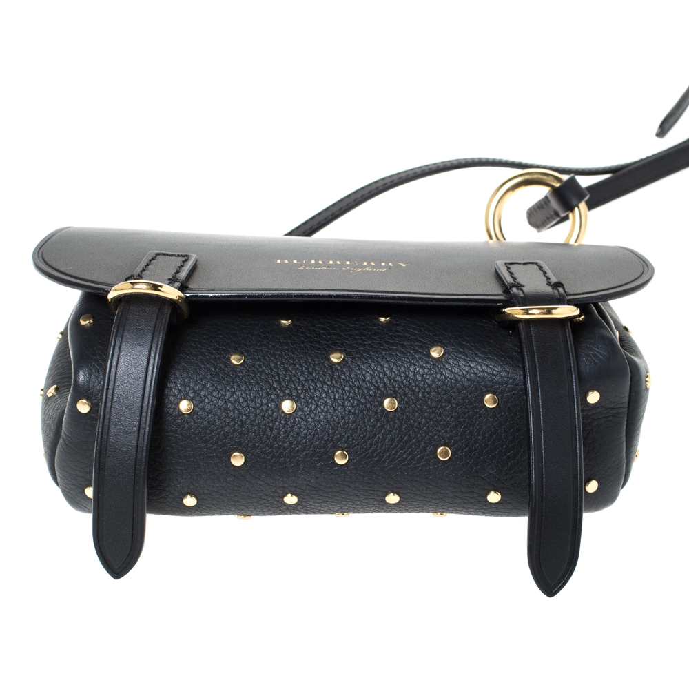 The Baby Bridle Bag in Riveted Leather