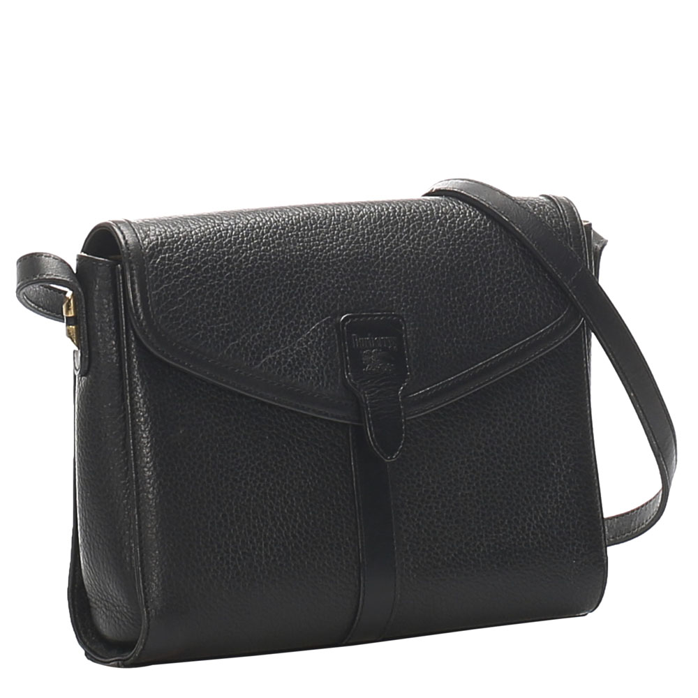 

Burberry Black Leather Crossbody Bag