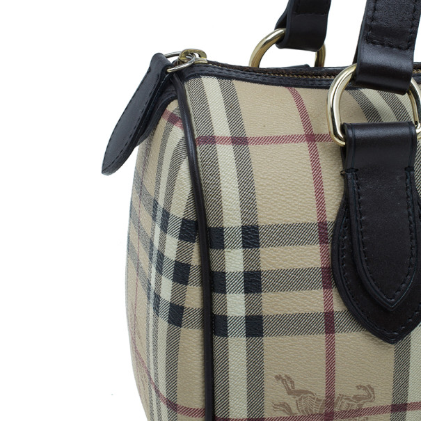 Burberry Haymarket Check Bowling Bag (2014 Greenbelt 4