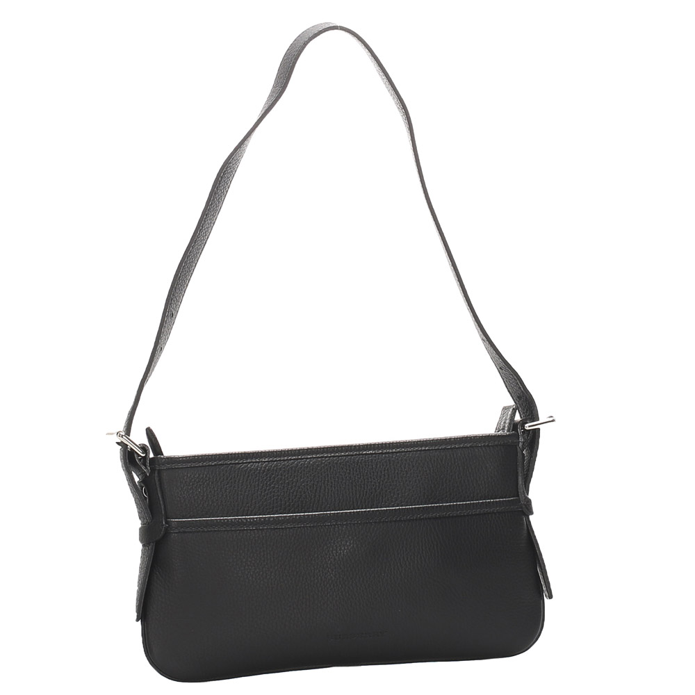 

Burberry Black Leather Shoulder Bag