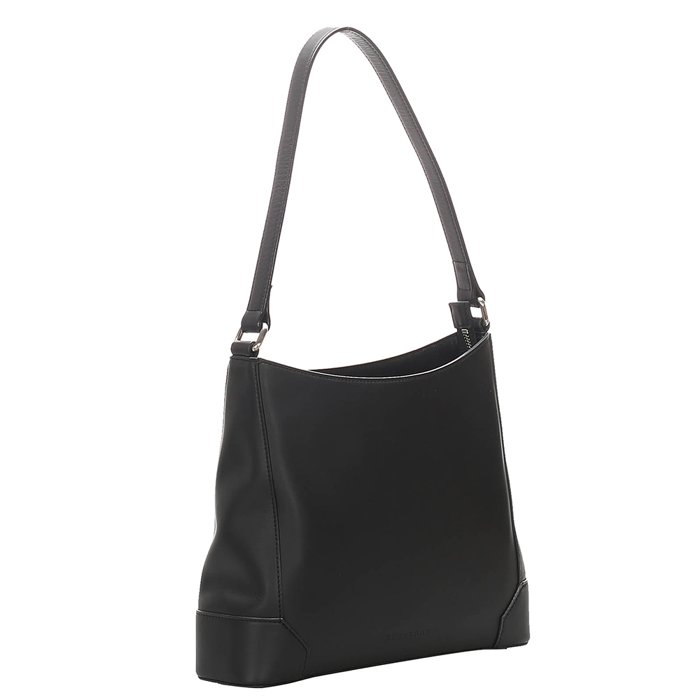 

Burberry Black Leather Shoulder Bag