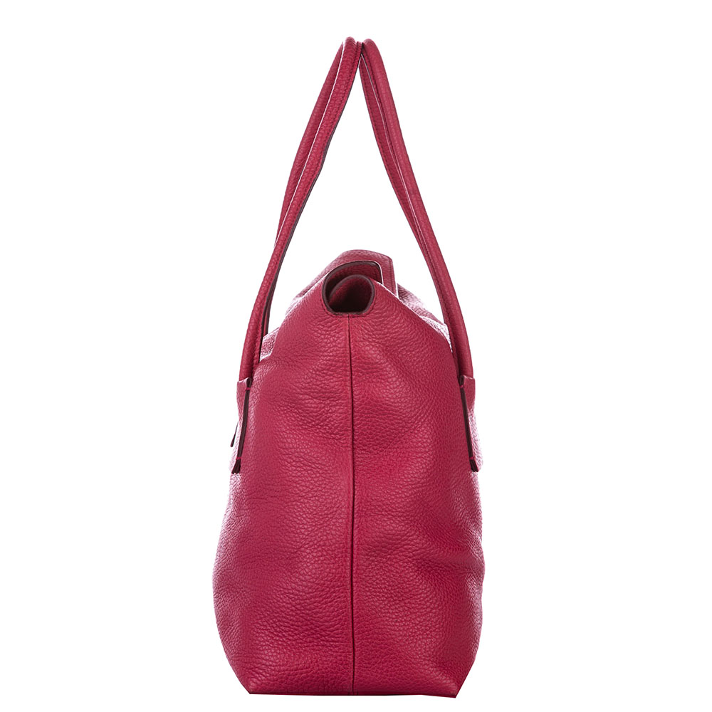 

Burberry Pink Leather Banner Bag