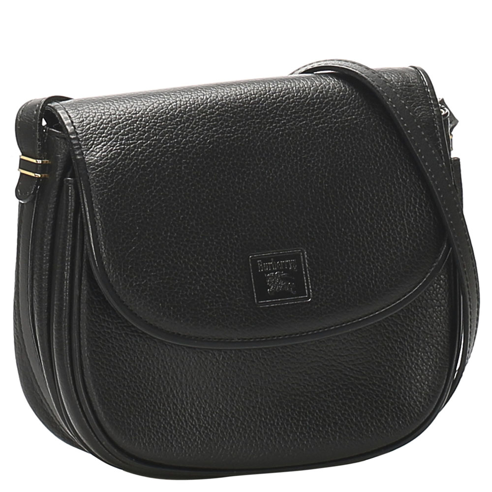 

Burberry Black Leather Shoulder Bags