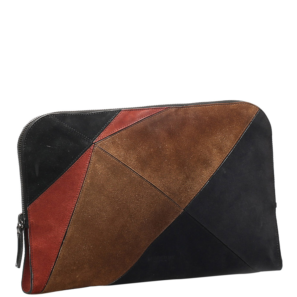 

Burberry Brown Suede Clutch