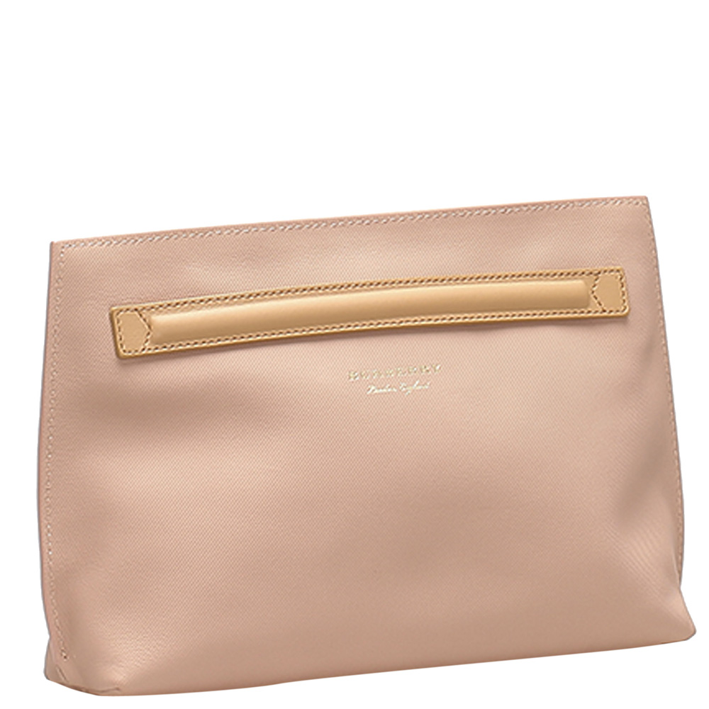 

Burberry Pink Leather Clutches