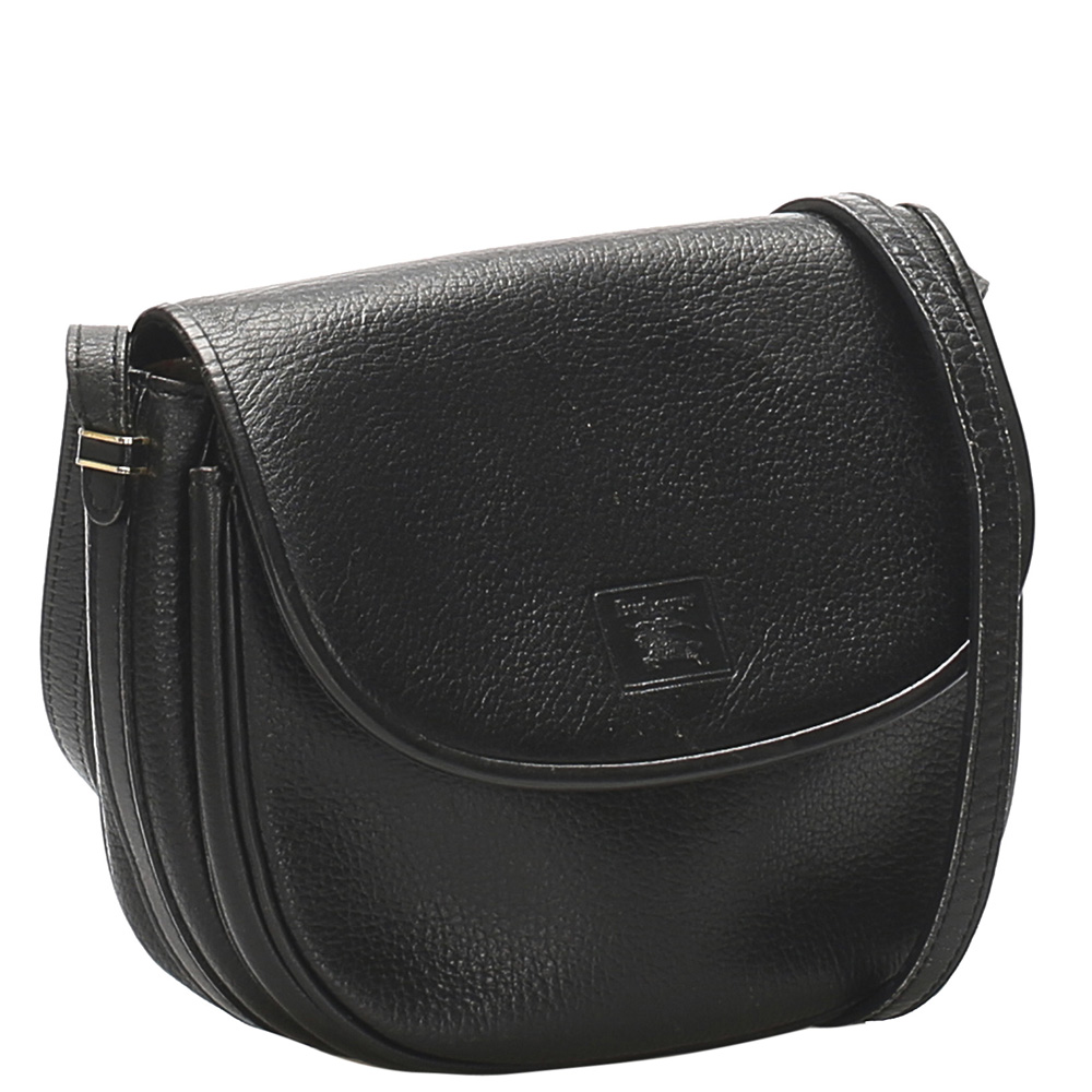 

Burberry Black Leather Shoulder Bags