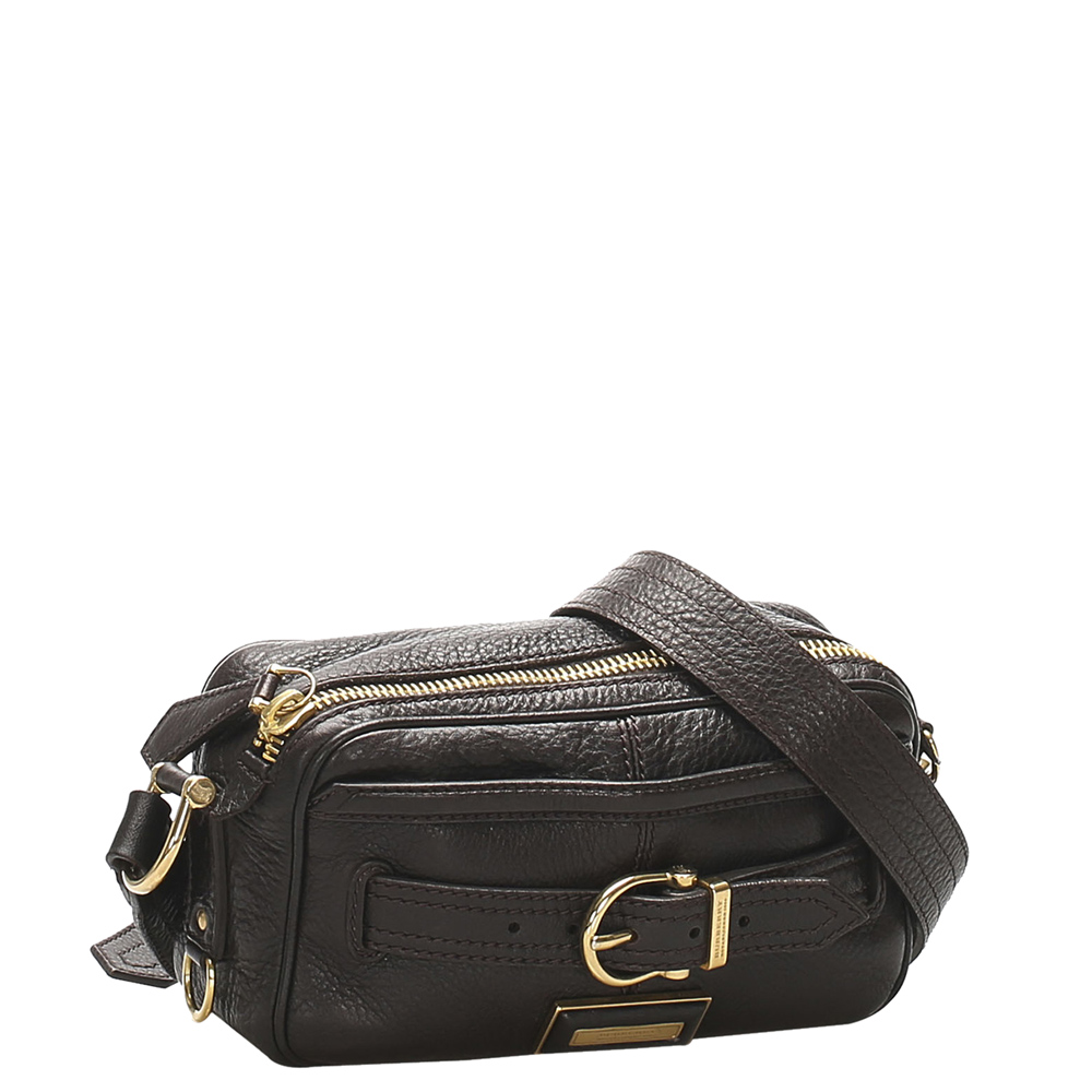 

Burberry Black Leather Crossbody Bag