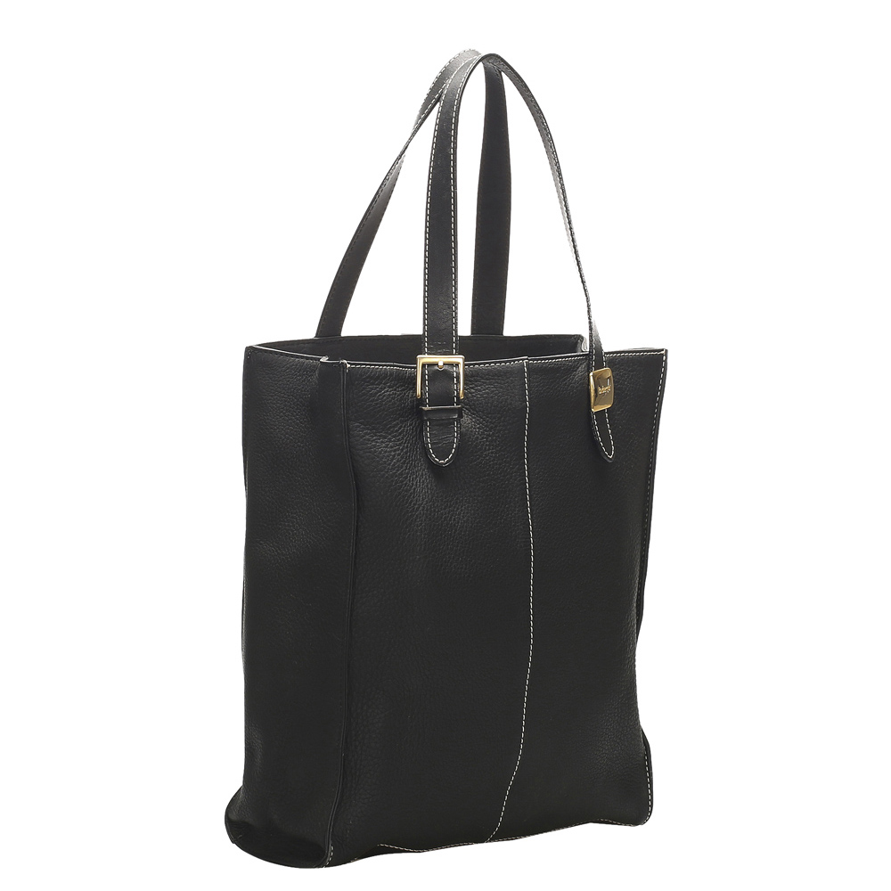 

Burberry Black Leather Tote