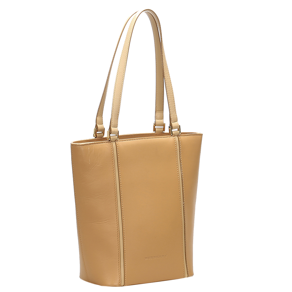 

Burberry Beige Leather Shoulder Bag