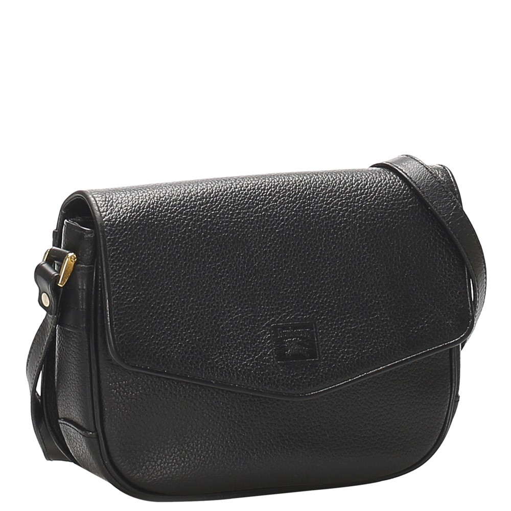 

Burberry Black Leather Crossbody Bag