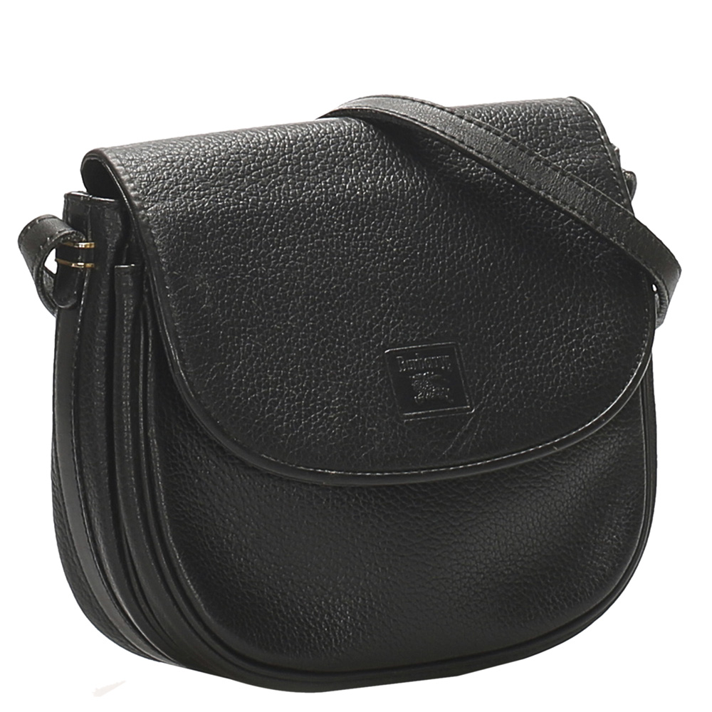 

Burberry Black Leather Crossbody Bag