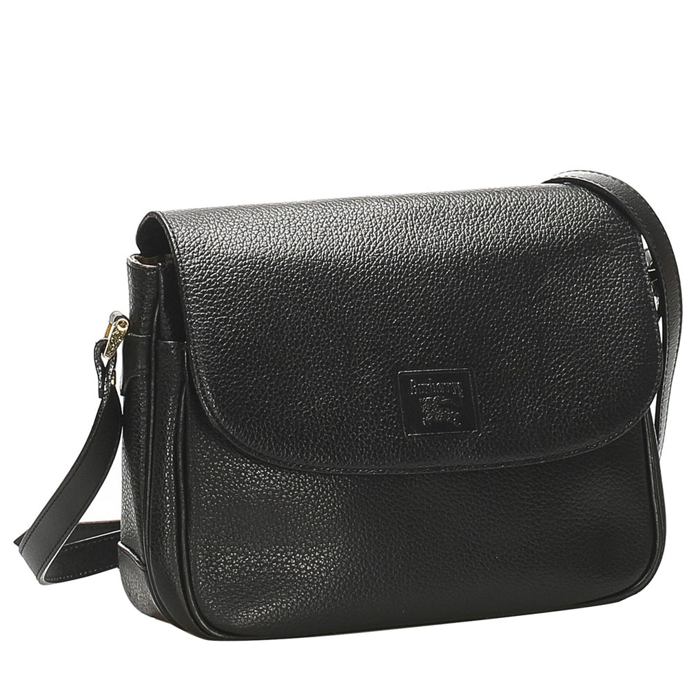 

Burberry Black Leather Crossbody Bag