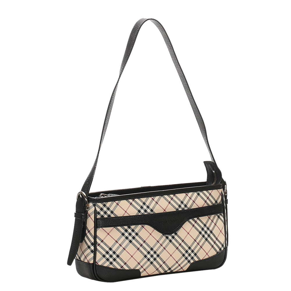 

Burberry Brown/Beige Nova Check Canvas Shoulder Bag
