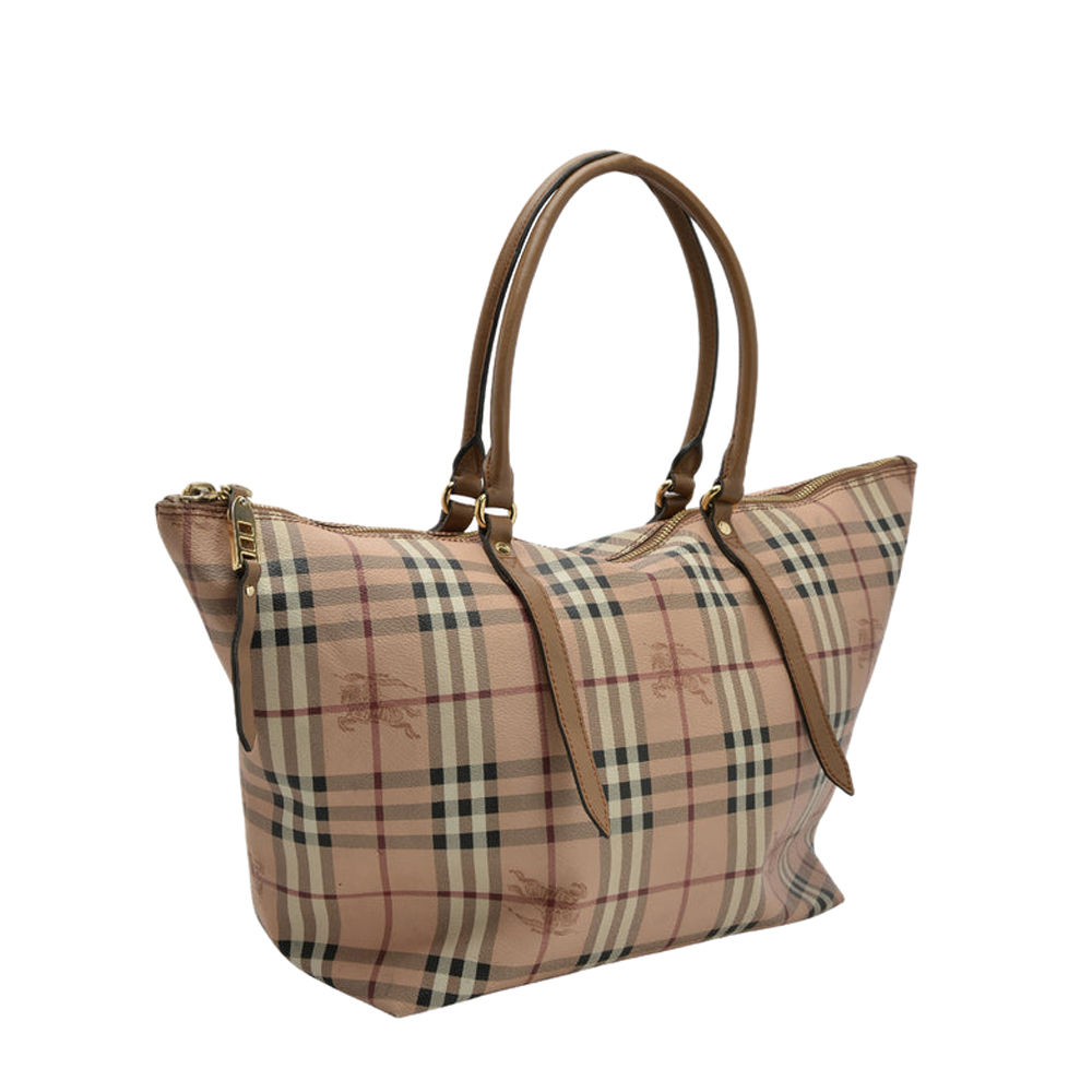 

Burberry Beige Salisbury Canvas Tote Bag