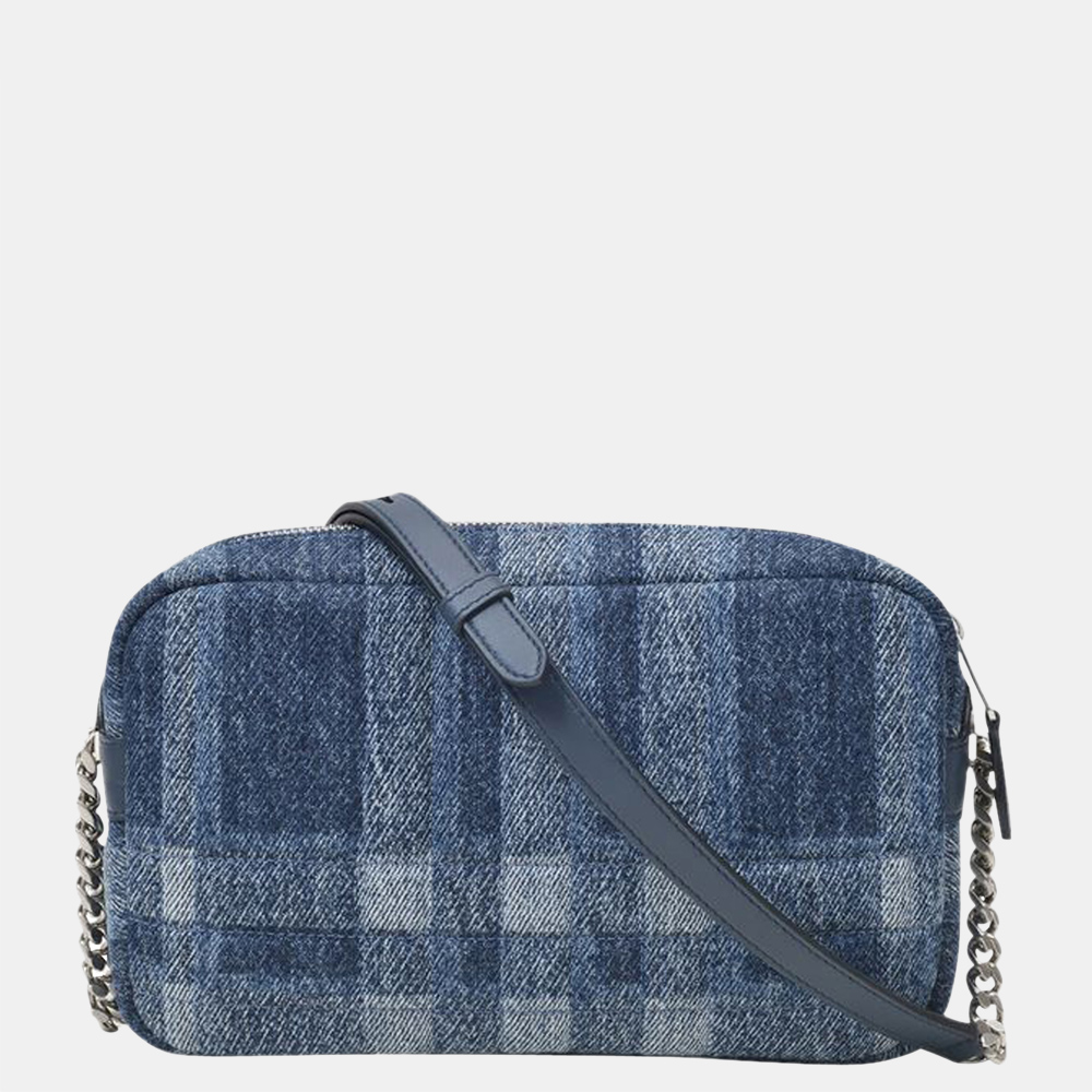 

Burberry Blue Denim Canvas Lola Camera Bag