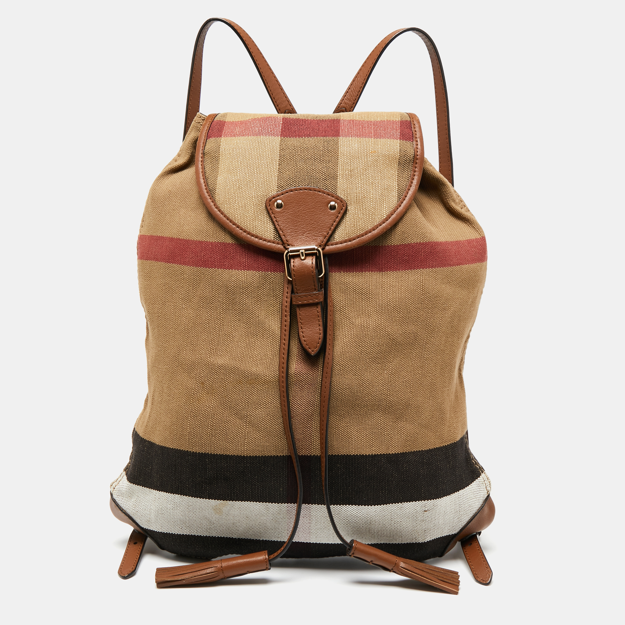 used burberry backpack