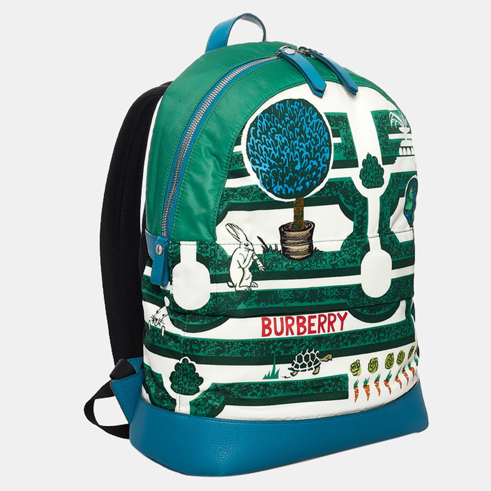 

Burberry Multicolor Canvas Printed Backpack