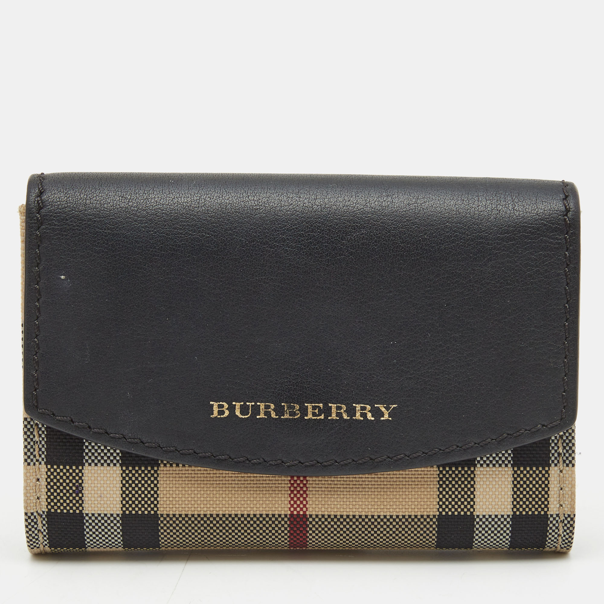 Used burberry wallet / WALLET - LEATHER