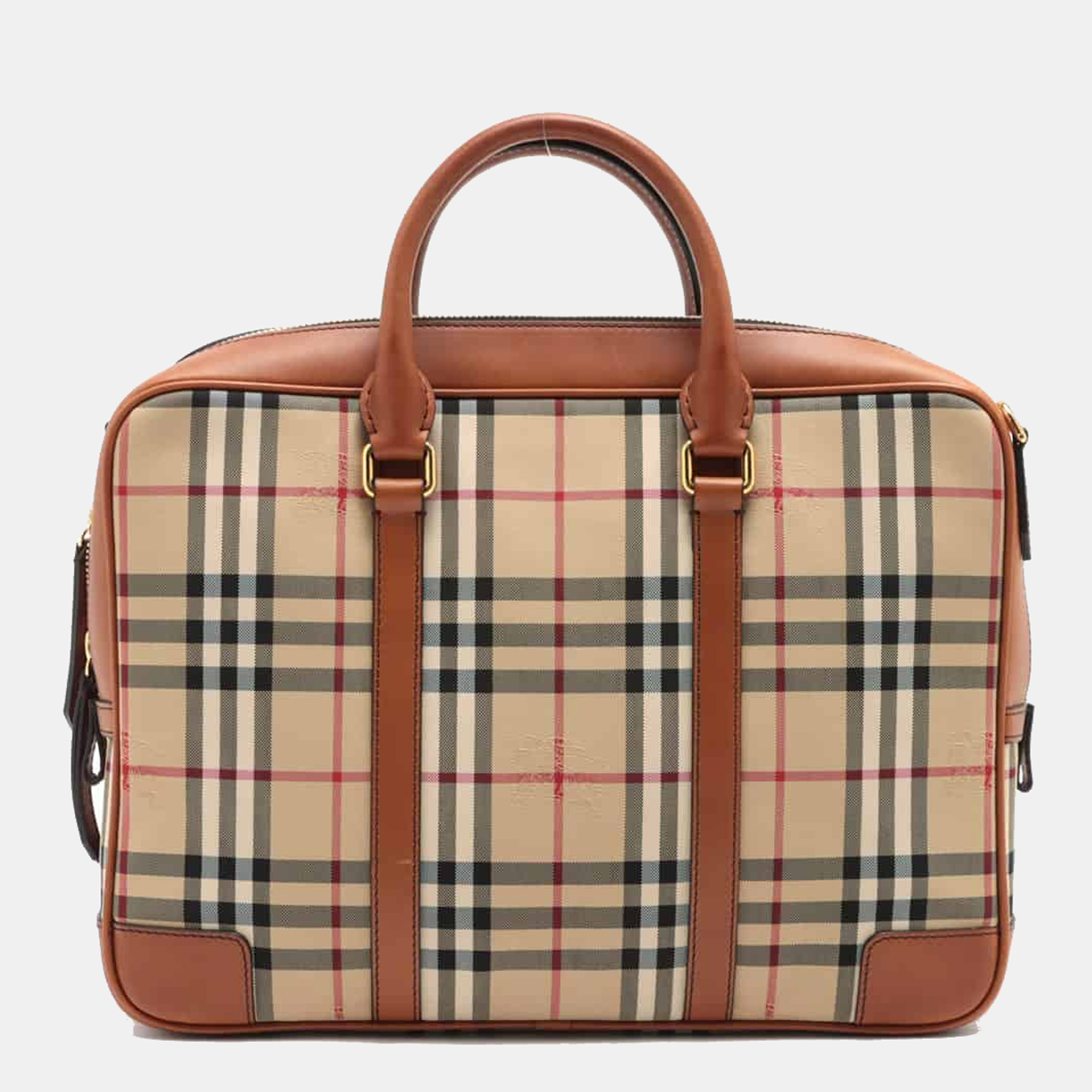 

Burberry canvass 2WAY Businessbag Beige