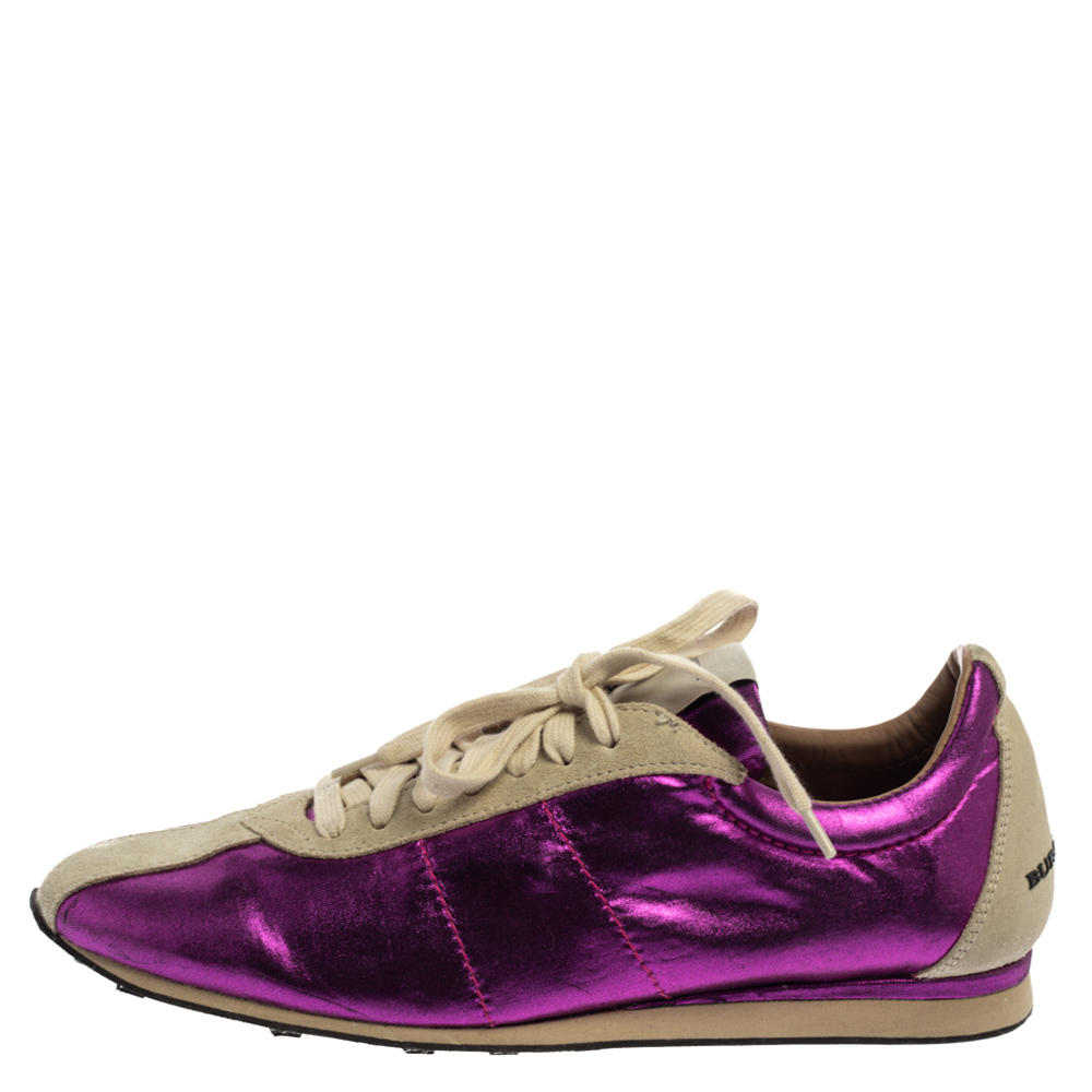 burberry sneakers purple