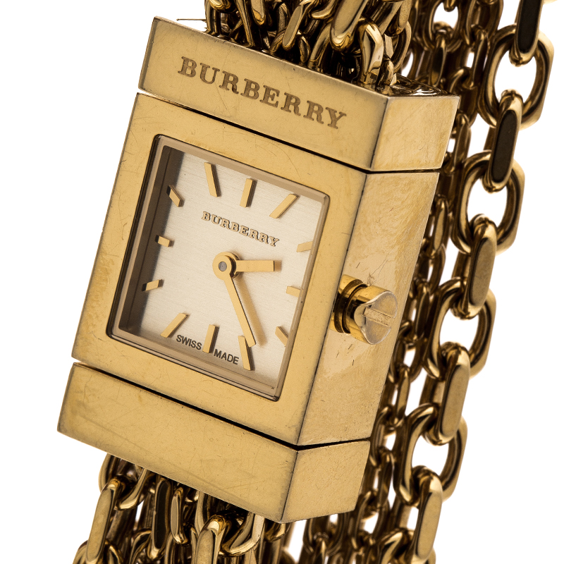 burberry chain watch