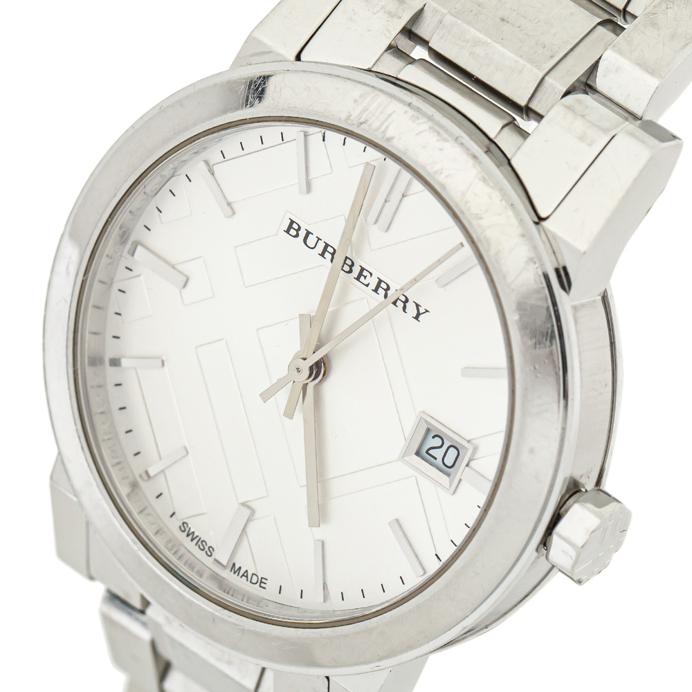 

Burberry Silver Stainless Steel BU9100 Women's Wristwatch