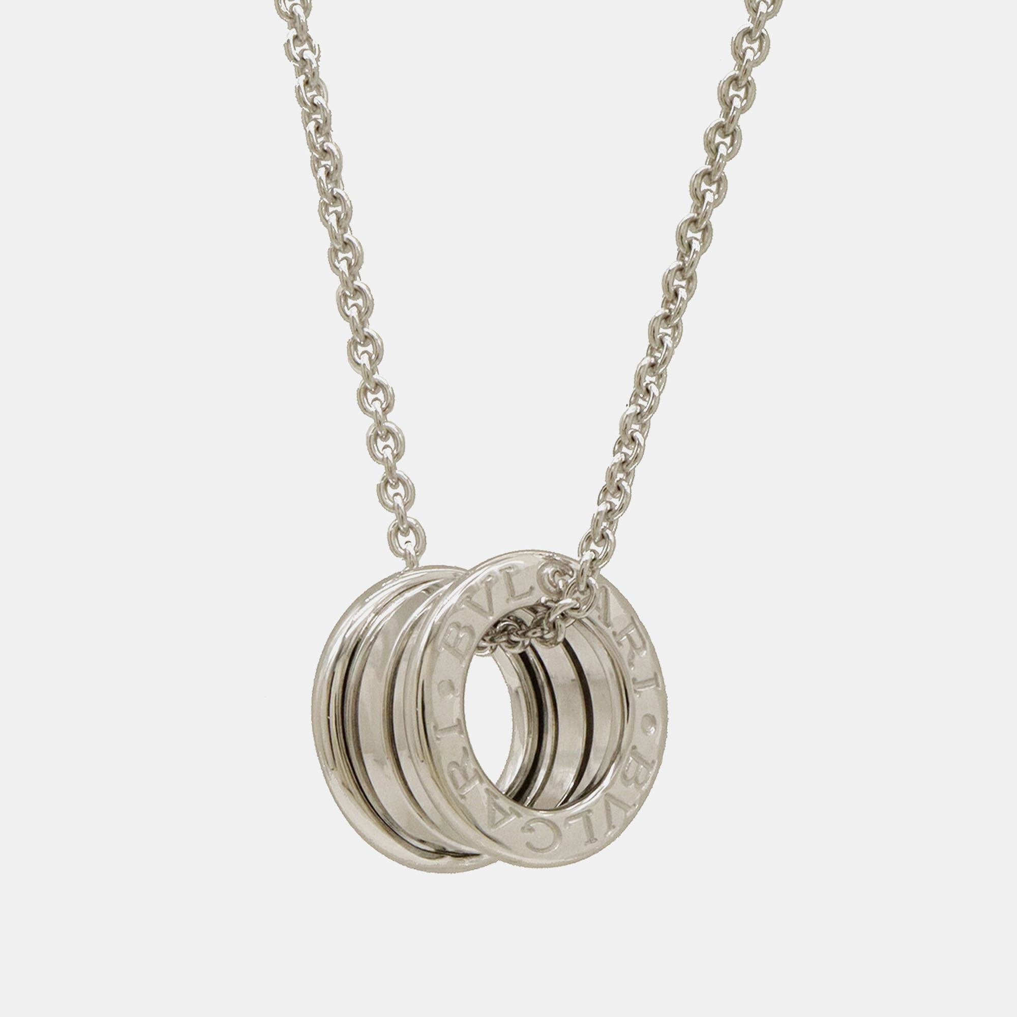 

Bvlgari 18K White Gold B.Zero1 Pendant Necklace