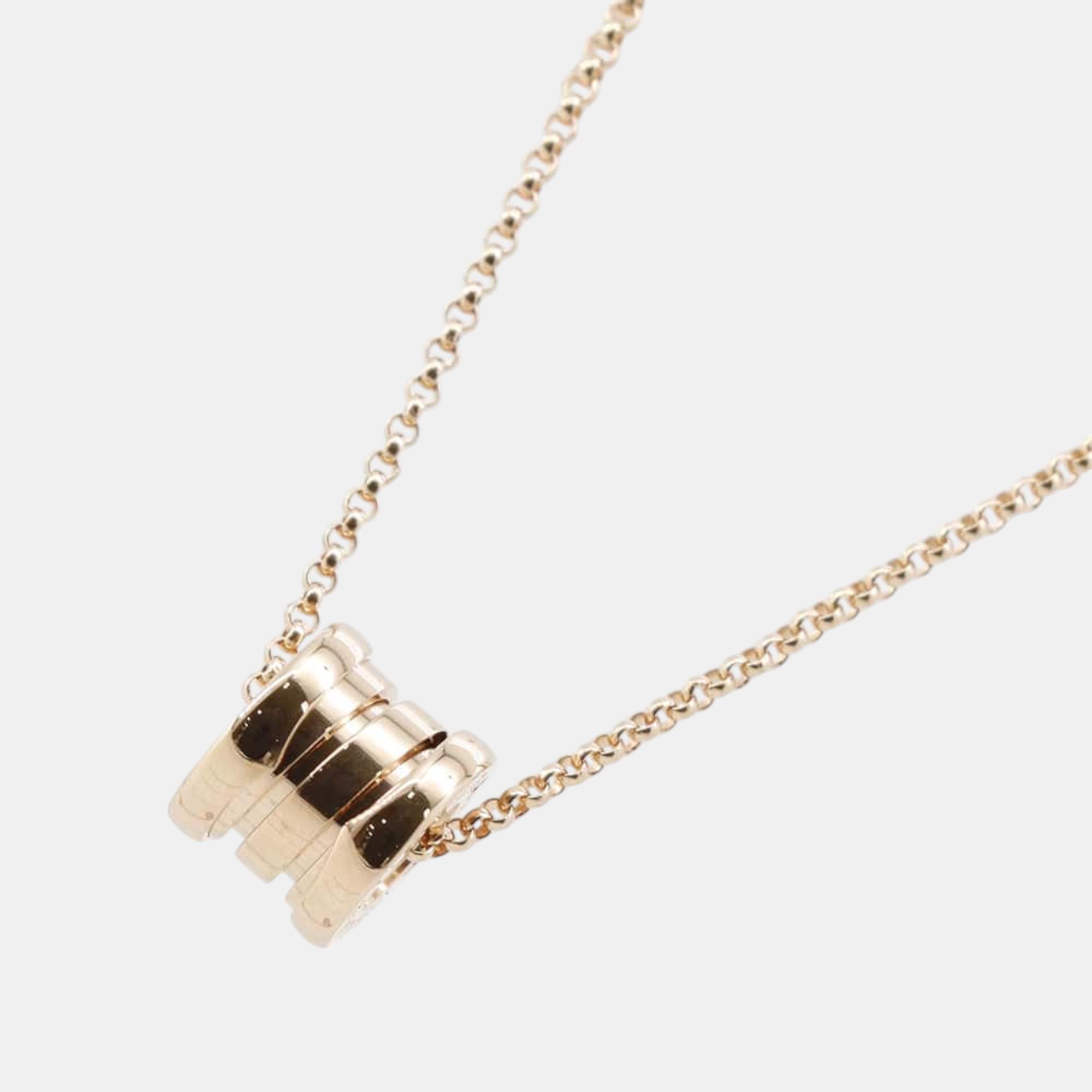 

Bvlgari 18K Pink Gold B.Zero1 Necklace Size Mini