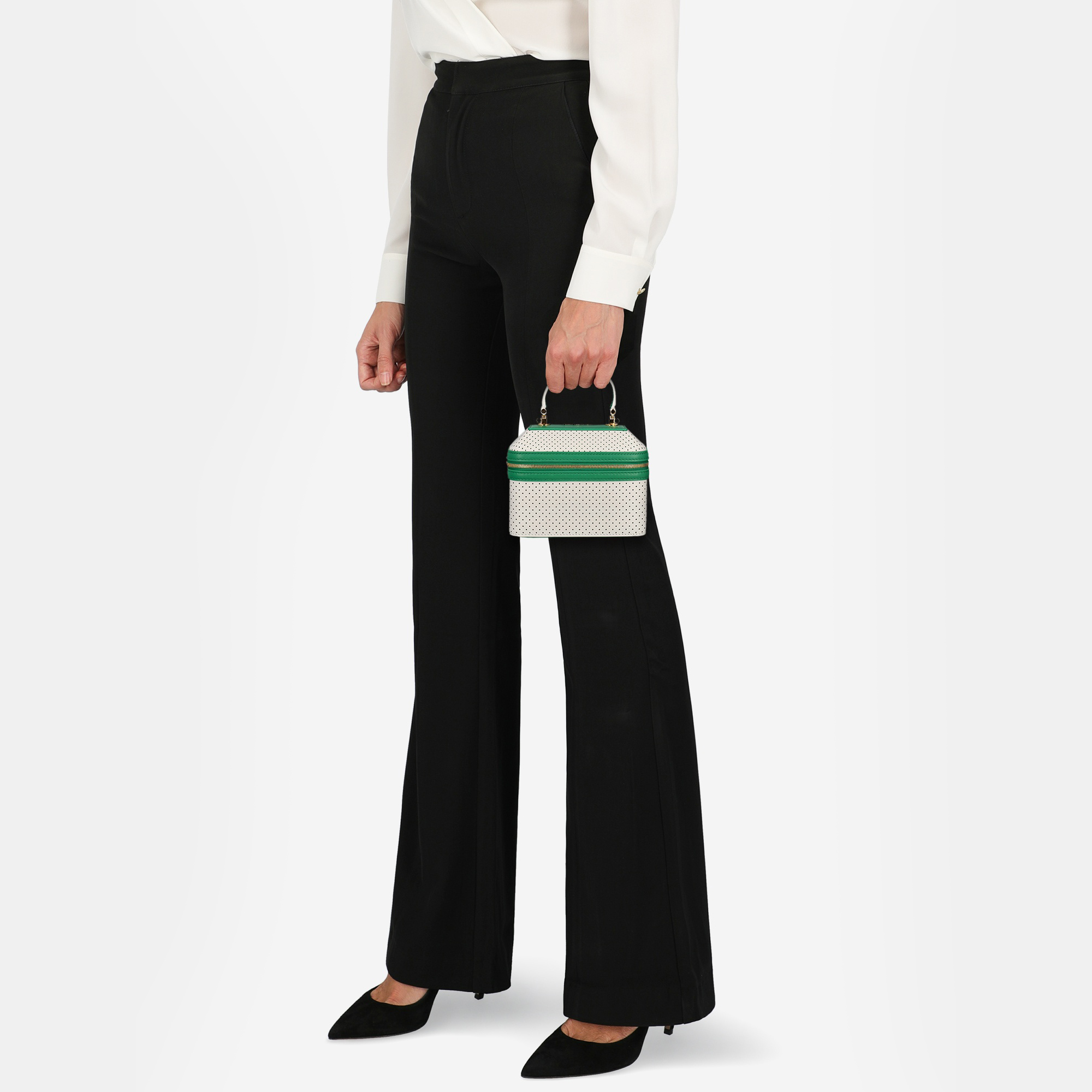

Bvlgari Women's Leather Clutch Bag - Green