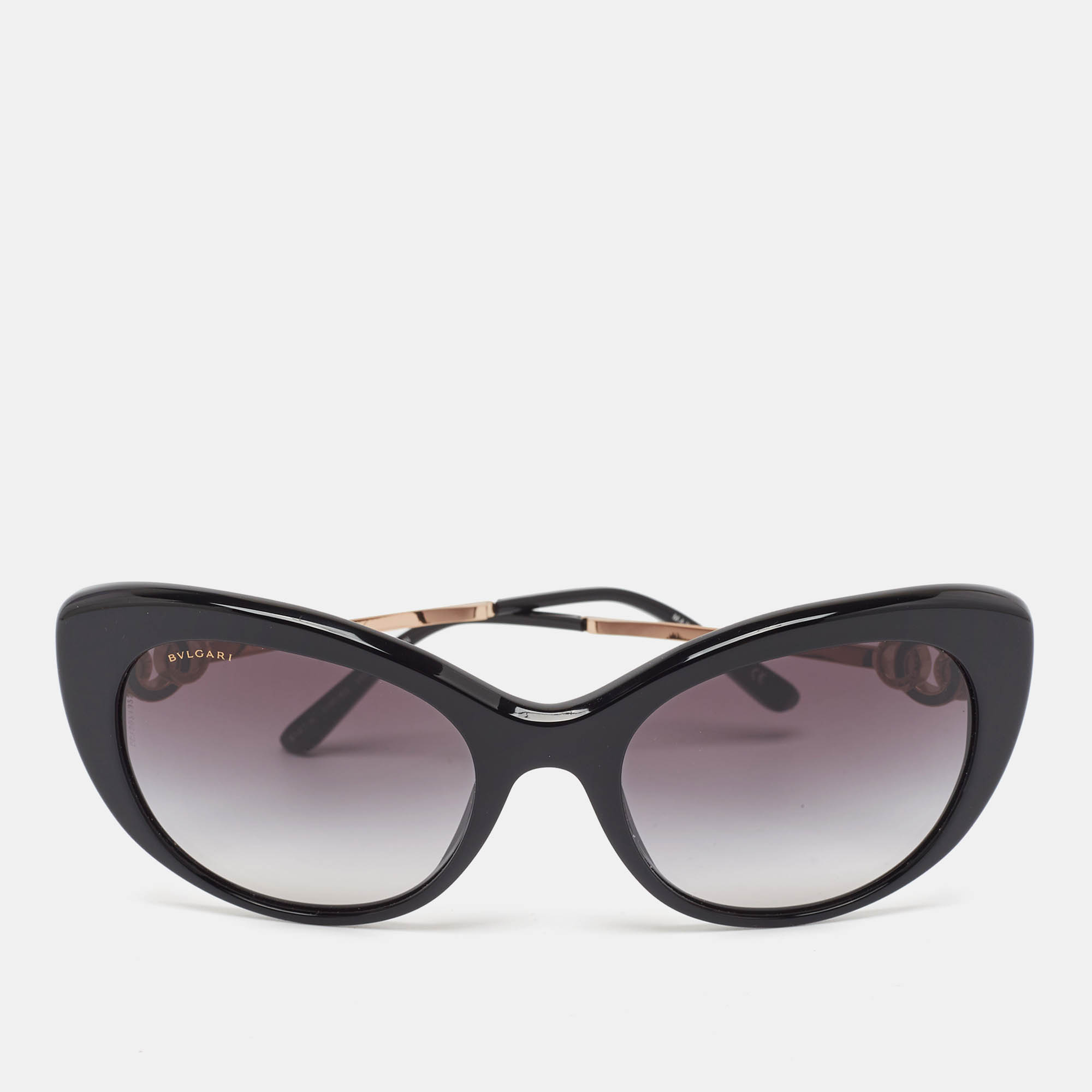 

Bvlgari Black Gradient 8141-K Cat Eye Sunglasses