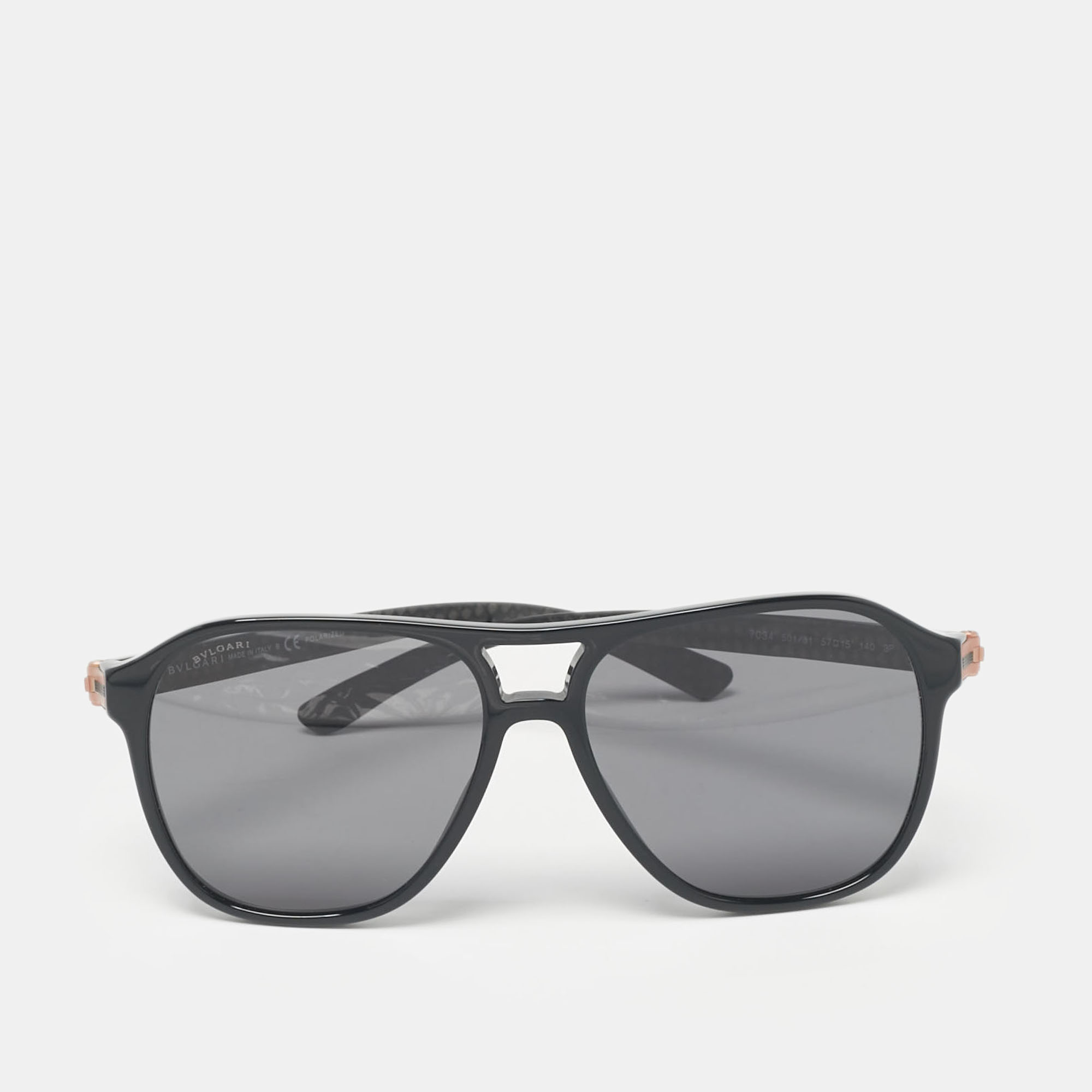 

Bvlgari Black 7034 Diagono Square Sunglasses