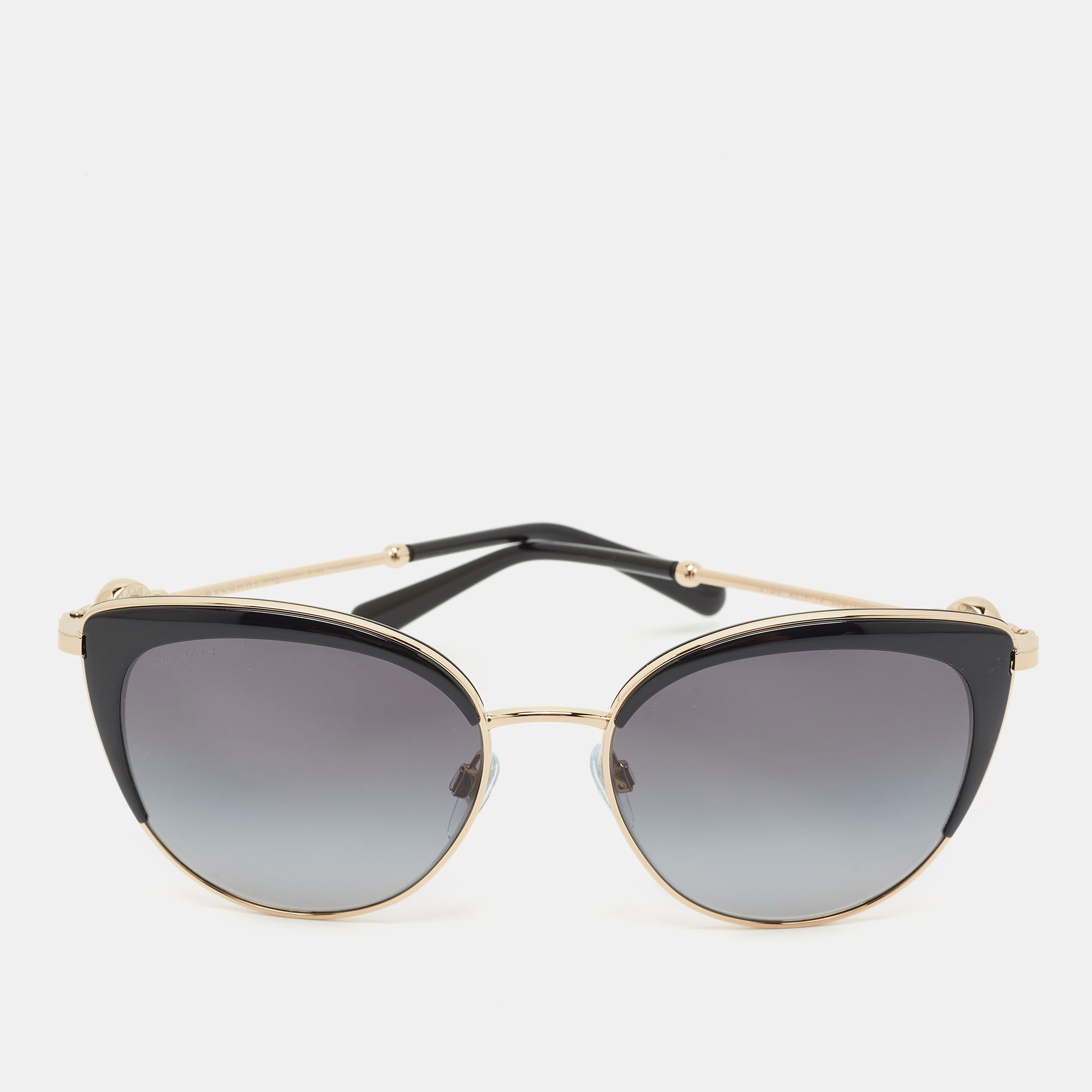 

Bvlgari Black/Gold BV 6133 Cat Eye Sunglasses