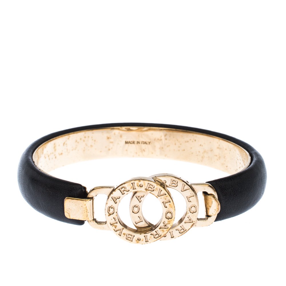 black and gold bvlgari bracelet