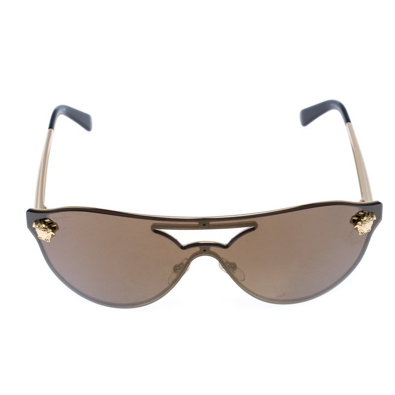 

Versace Gold Mirror MOD.2161 Medusa Sunglasses