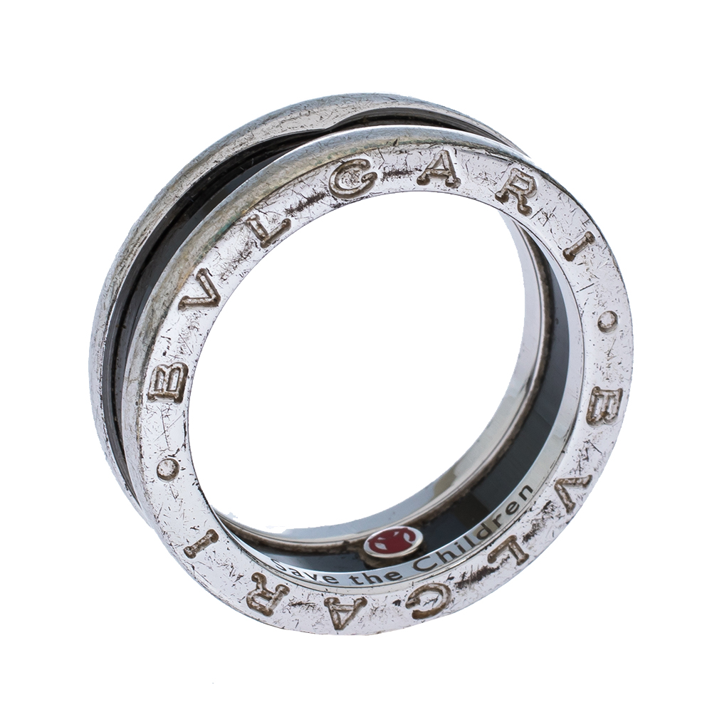 bvlgari silver rings collection