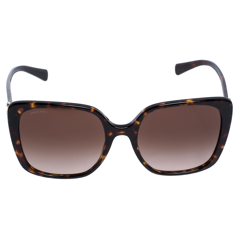 

Bvlgari Dark Brown Tortoise Gradient 8225-B Sunglasses