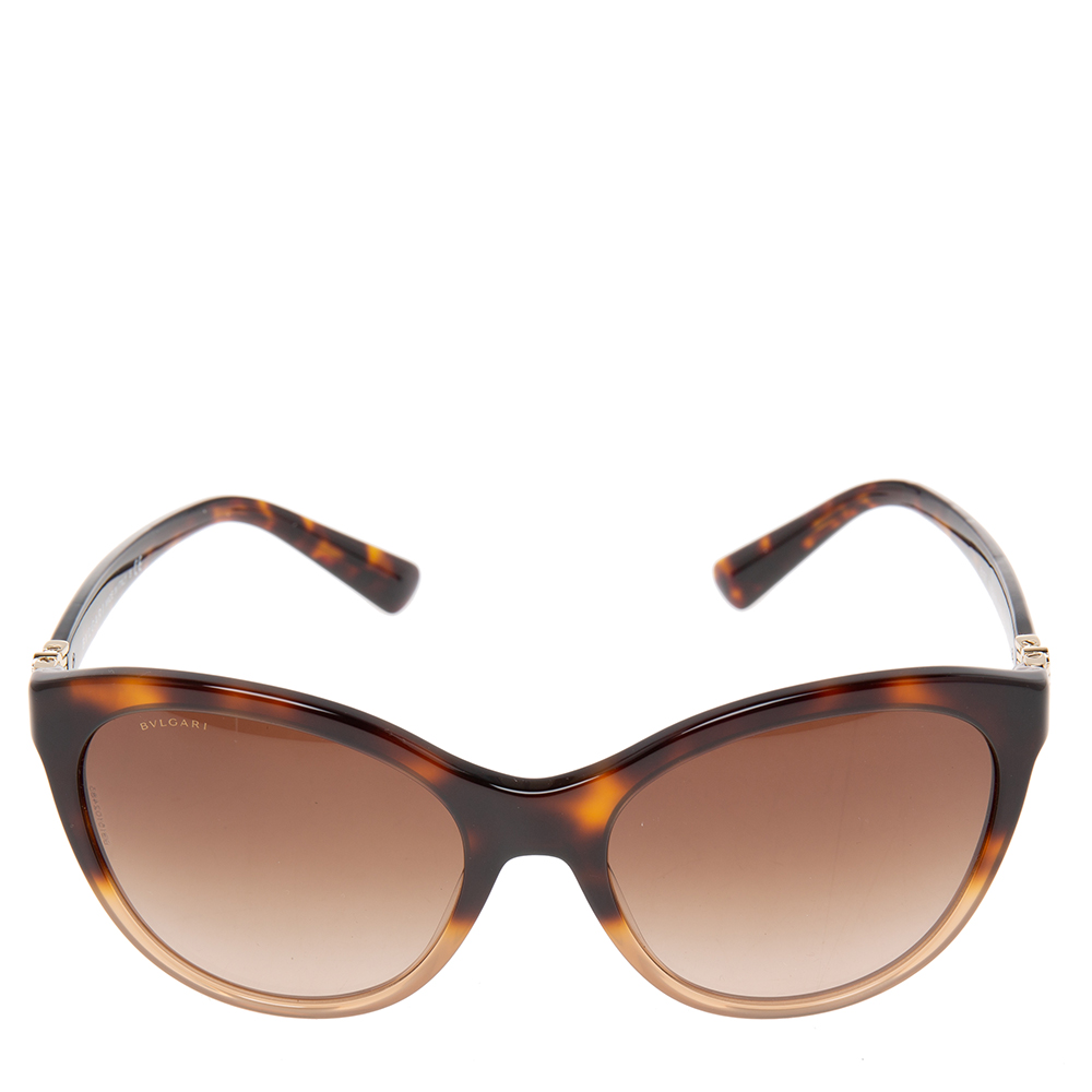 

Bvlgari Brown 8197 Wayfarer Sunglasses