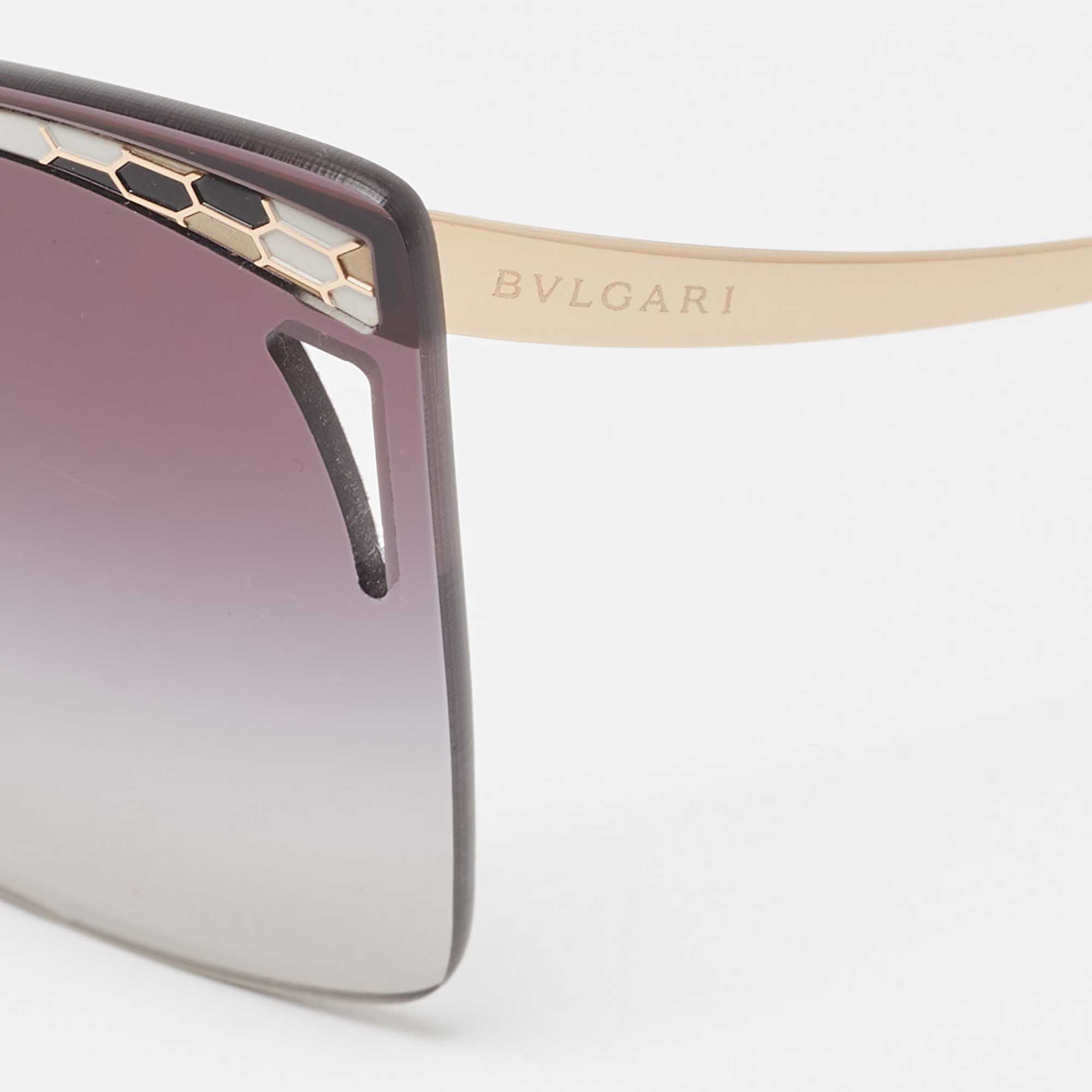 

Bvlgari Black Gradient Serpenti BV6138 Sunglasses