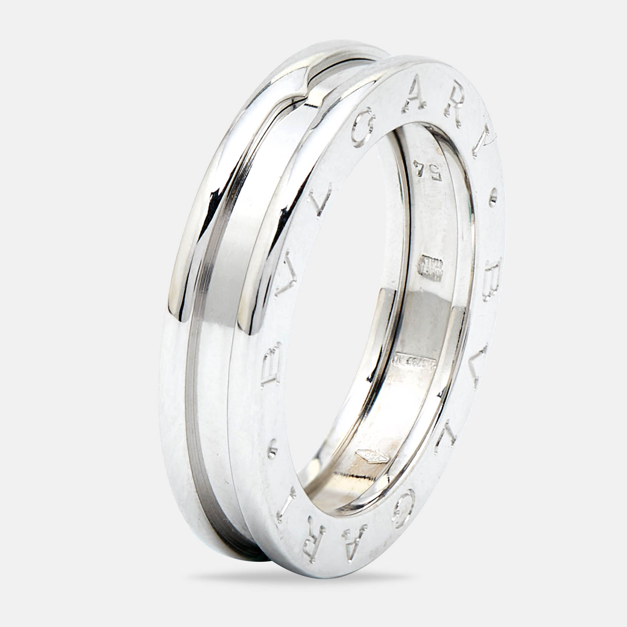 

Bvlgari B.Zero1 1-Band 18k White Gold Ring Size
