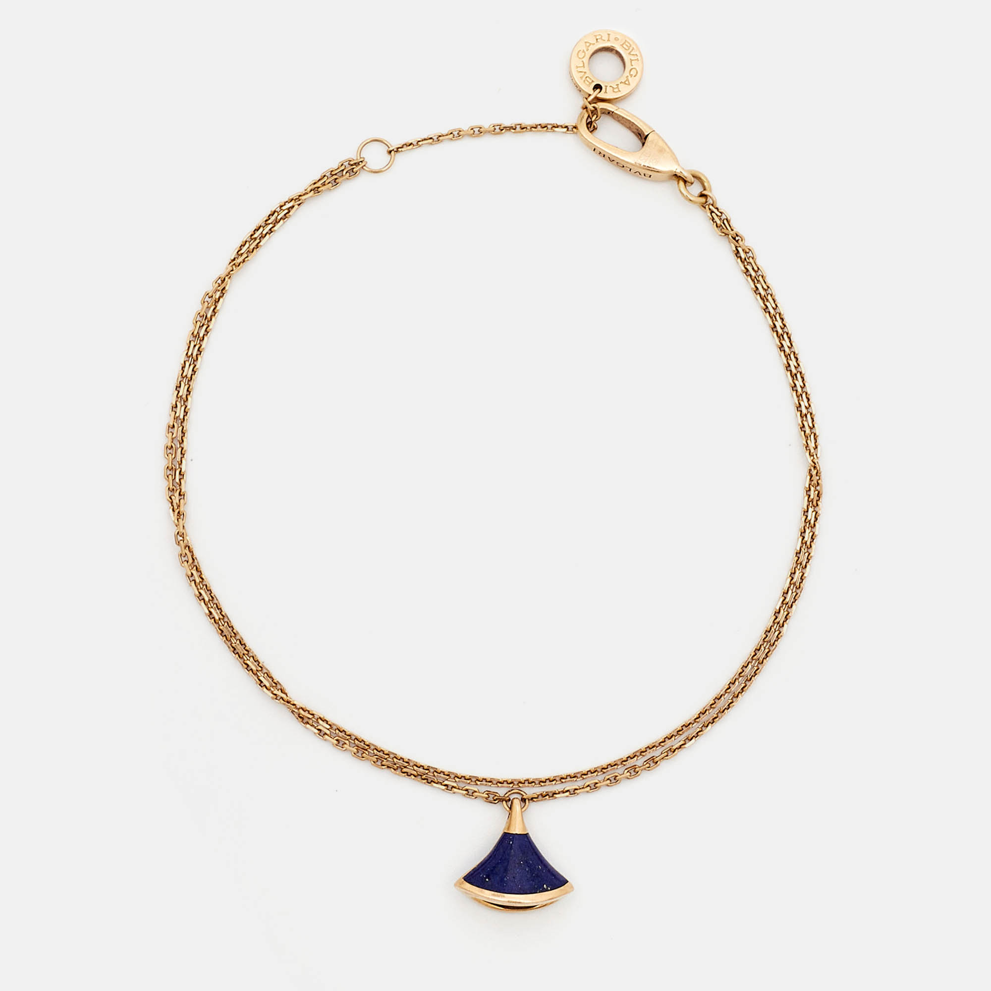 

Bvlgari Divas' Dream Lapis Lazuli 18k Rose Gold Bracelet SM