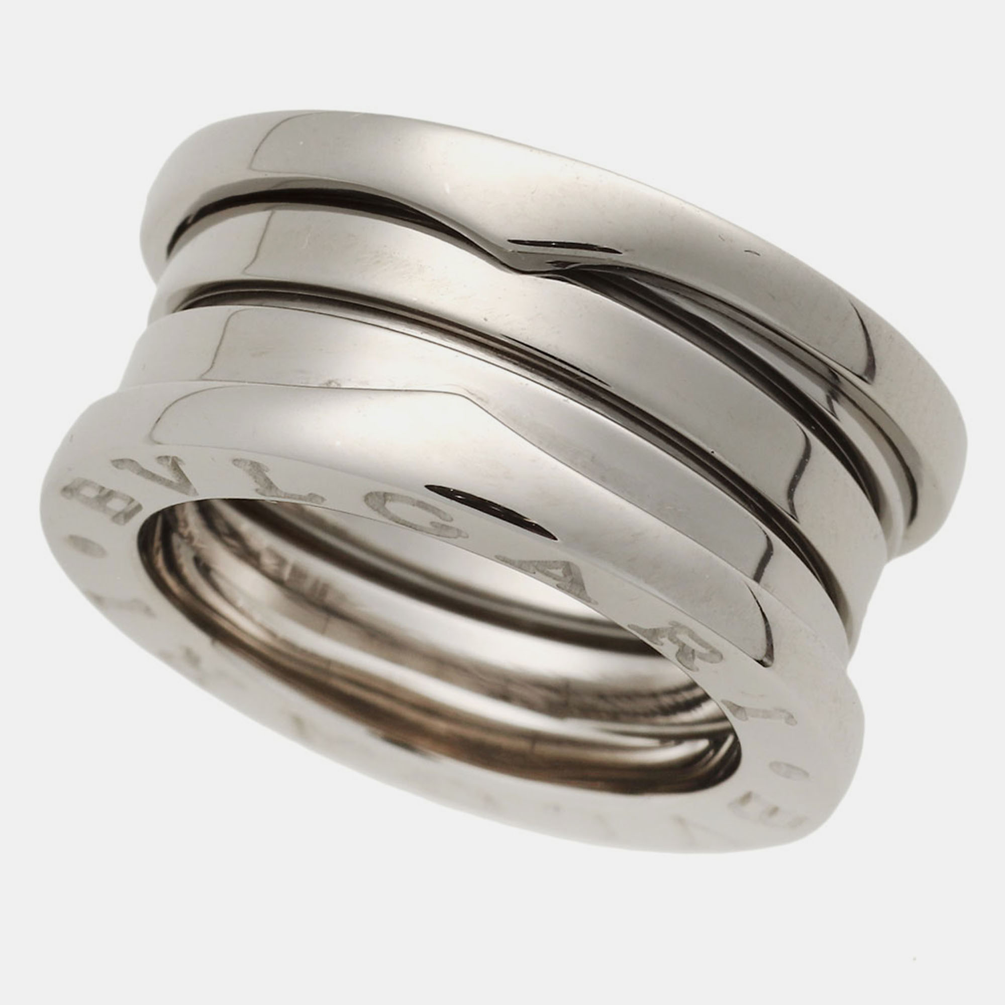 

Bvlgari 18K White Gold B.Zero1 3-Band Ring EU 45