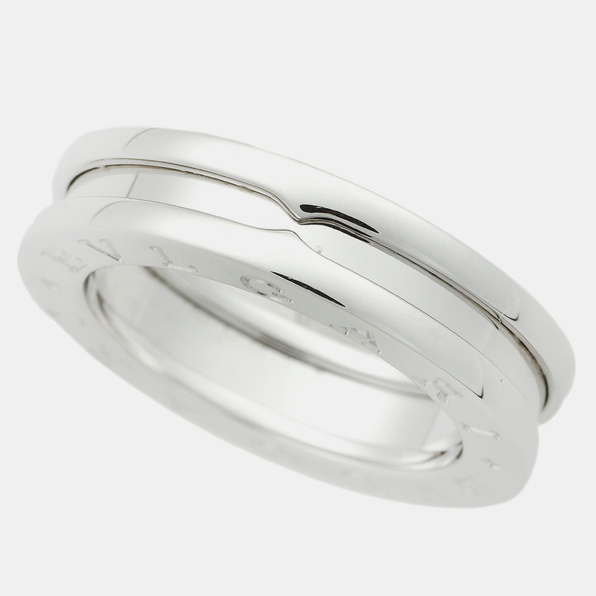 

Bvlgari 18K White Gold B.Zero1 1-Band Ring EU 48