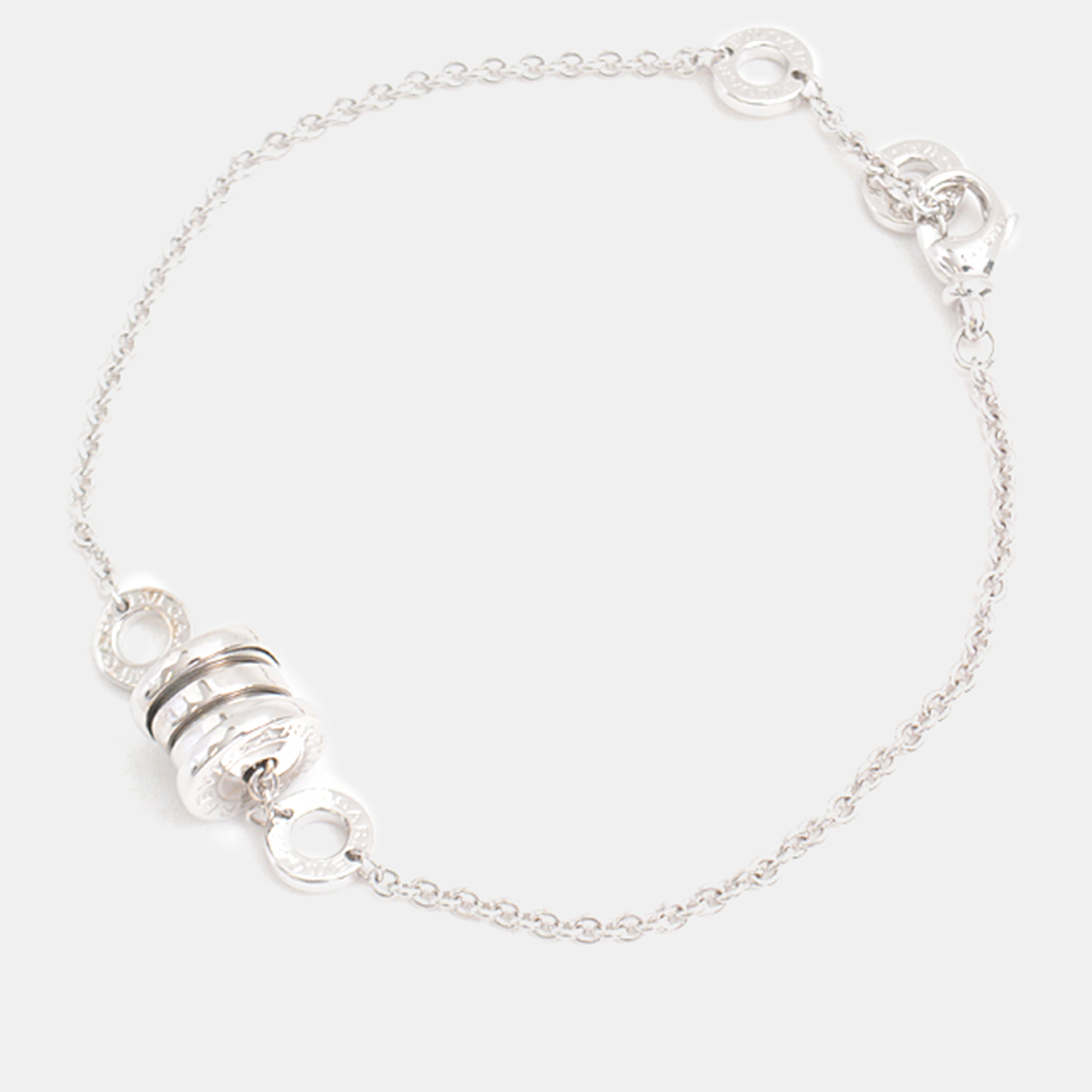 

Bvlgari 18K White Gold B.Zero1 Chain Bracelet