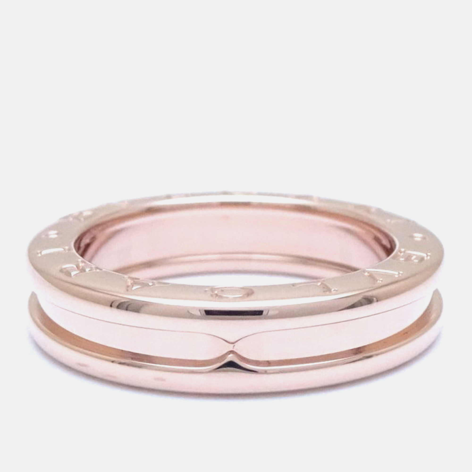 

Bvlgari B.Zero1 RingsBvlgari 18K Rose Gold B.Zero1 Band Ring EU 52