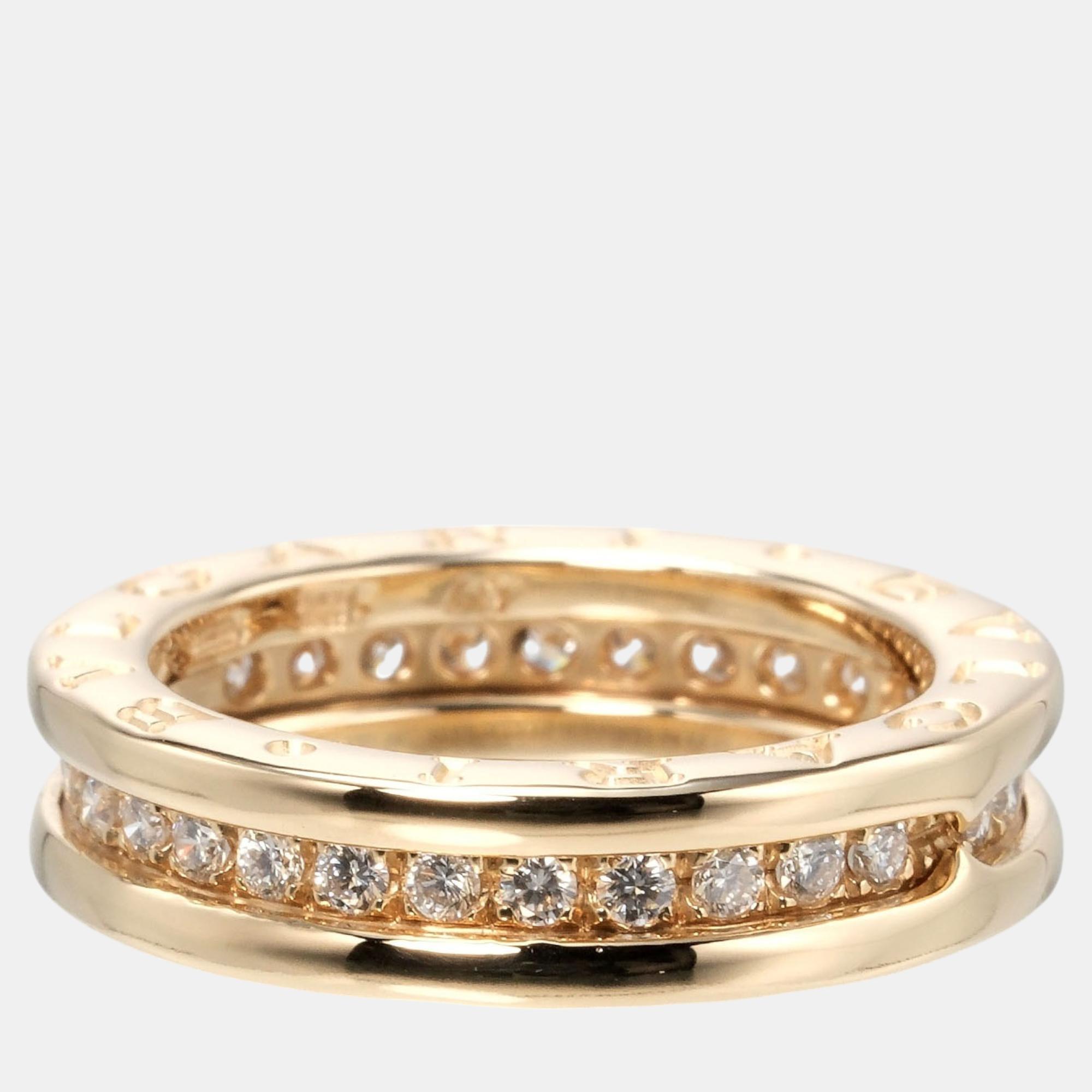 

Bvlgari B.ZERO1 XS Ring 18K Yellow Gold Diamond Size