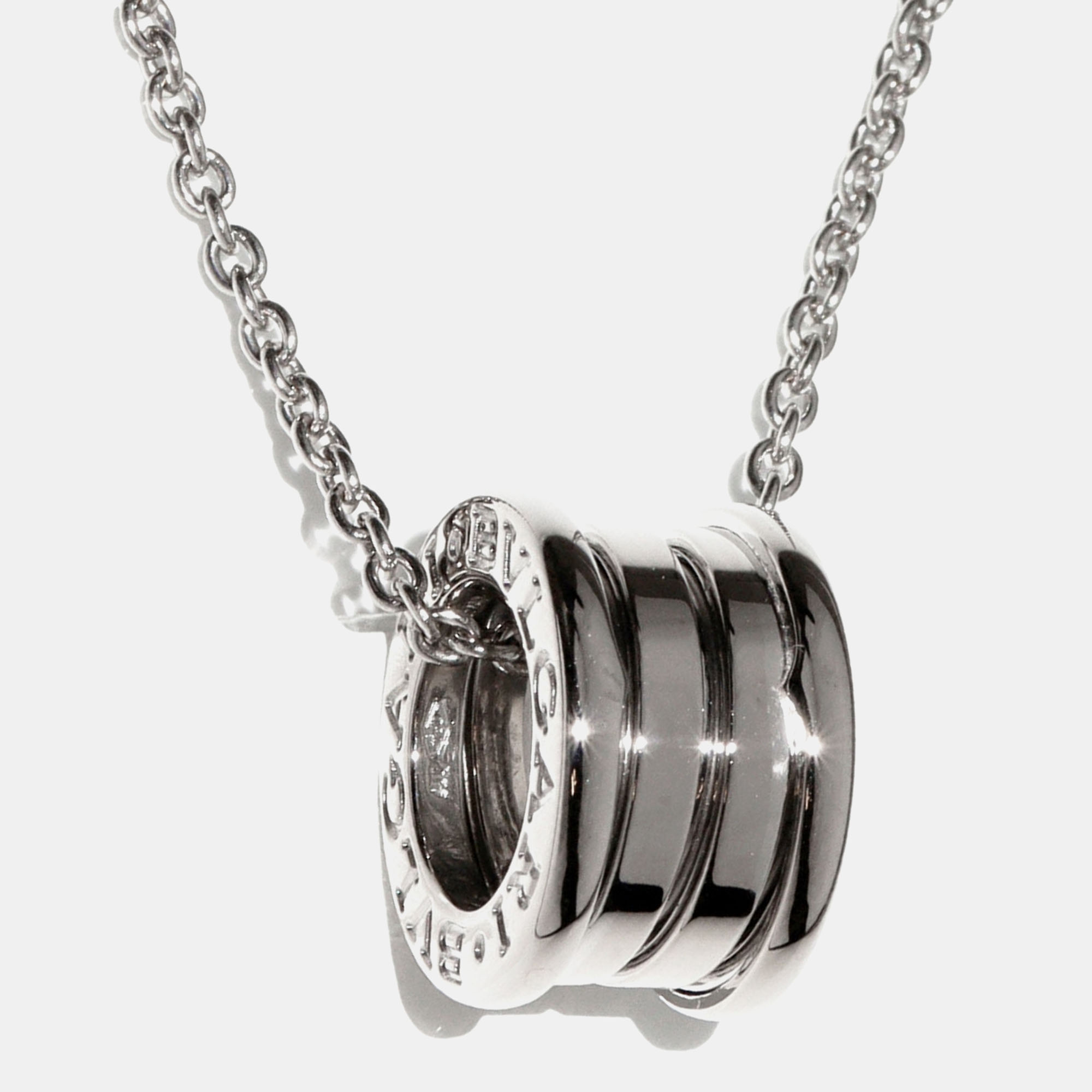 

Bvlgari 18K White Gold B.zero1 Pendant Necklace